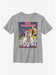 Disney 101 Dalmatians VHS Cover Youth T-Shirt, ATH HTR, hi-res
