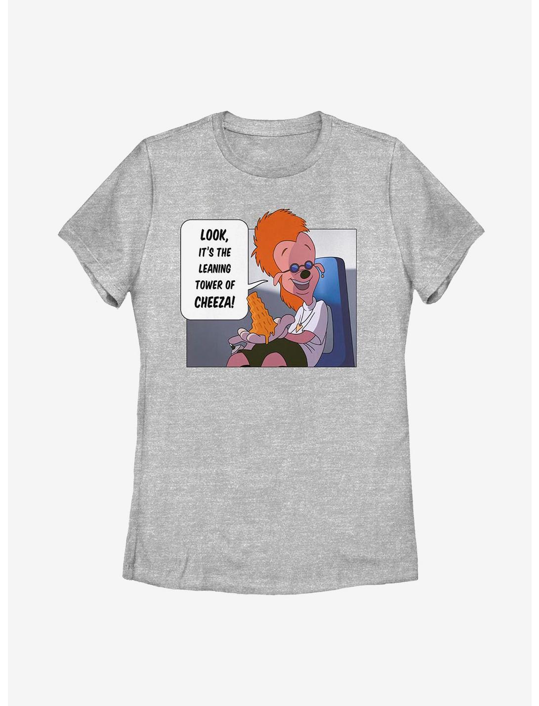 Disney A Goofy Movie Tower Of Cheeza Womens T-Shirt, ATH HTR, hi-res