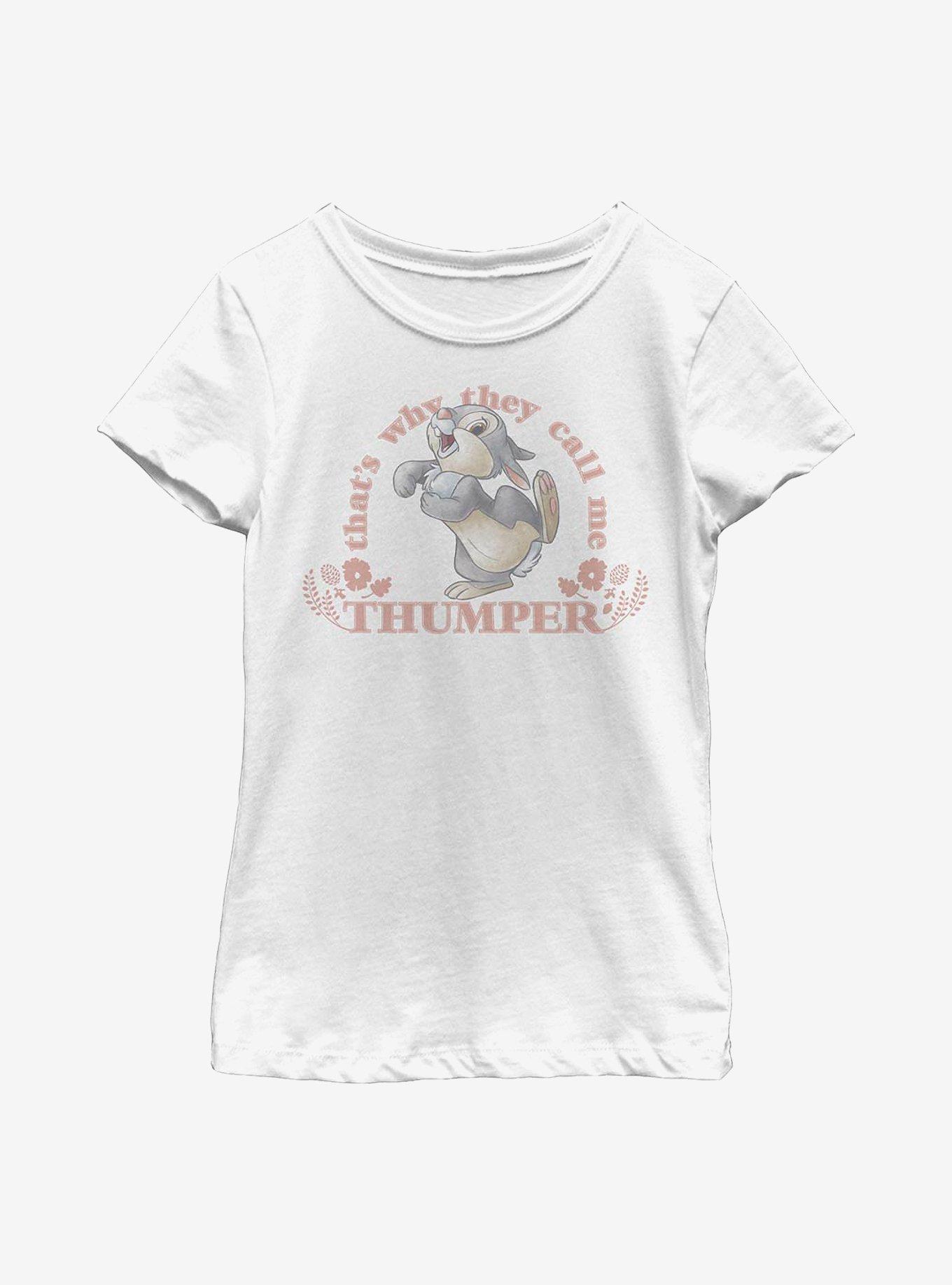 Disney Bambi Call Me Thumper Youth Girls T-Shirt, , hi-res