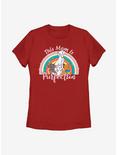 Disney The Aristocats Duchess And Her Kittens Womens T-Shirt, RED, hi-res