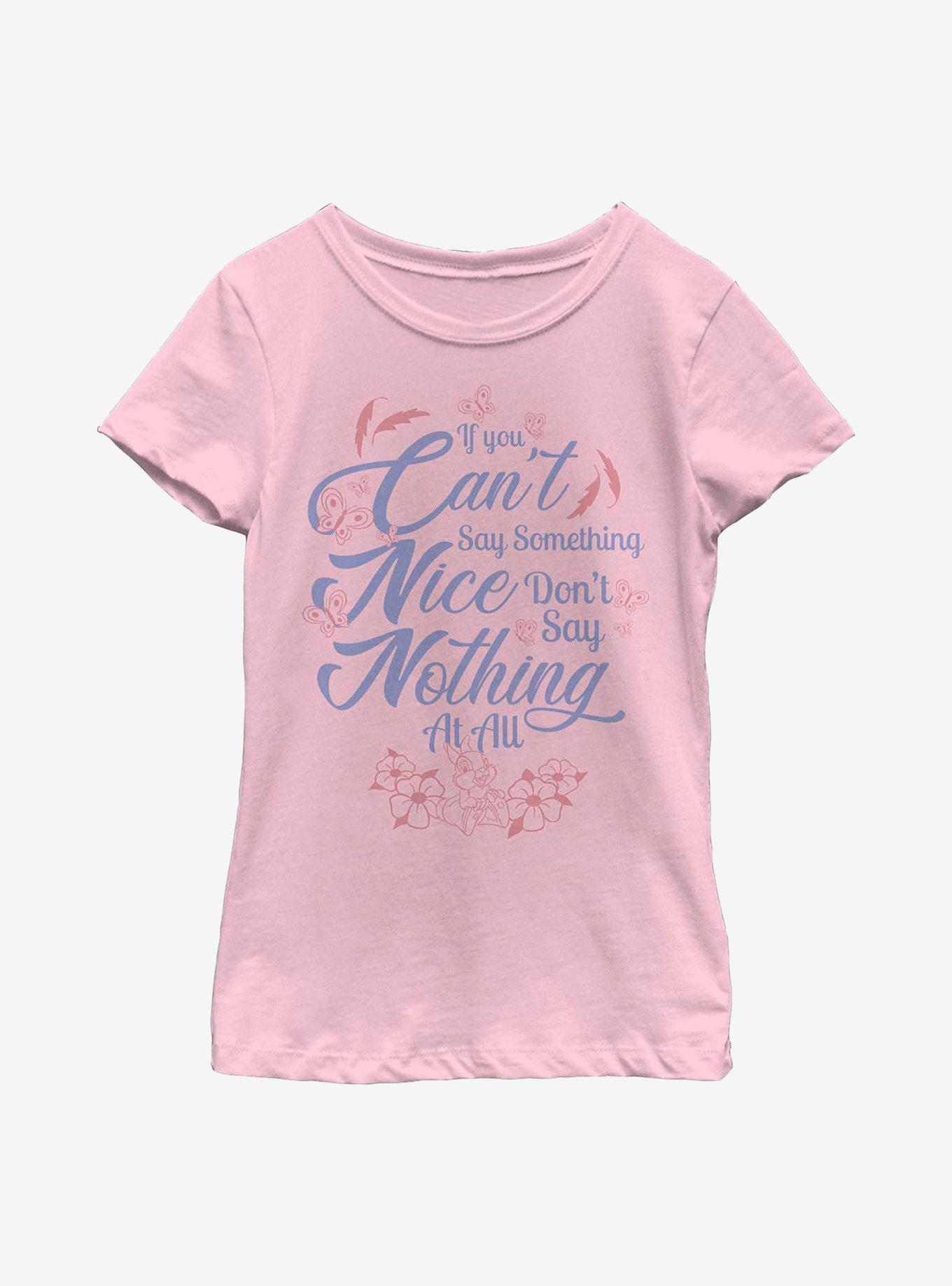 Disney Bambi Can't Say Something Nice Youth Girls T-Shirt, , hi-res