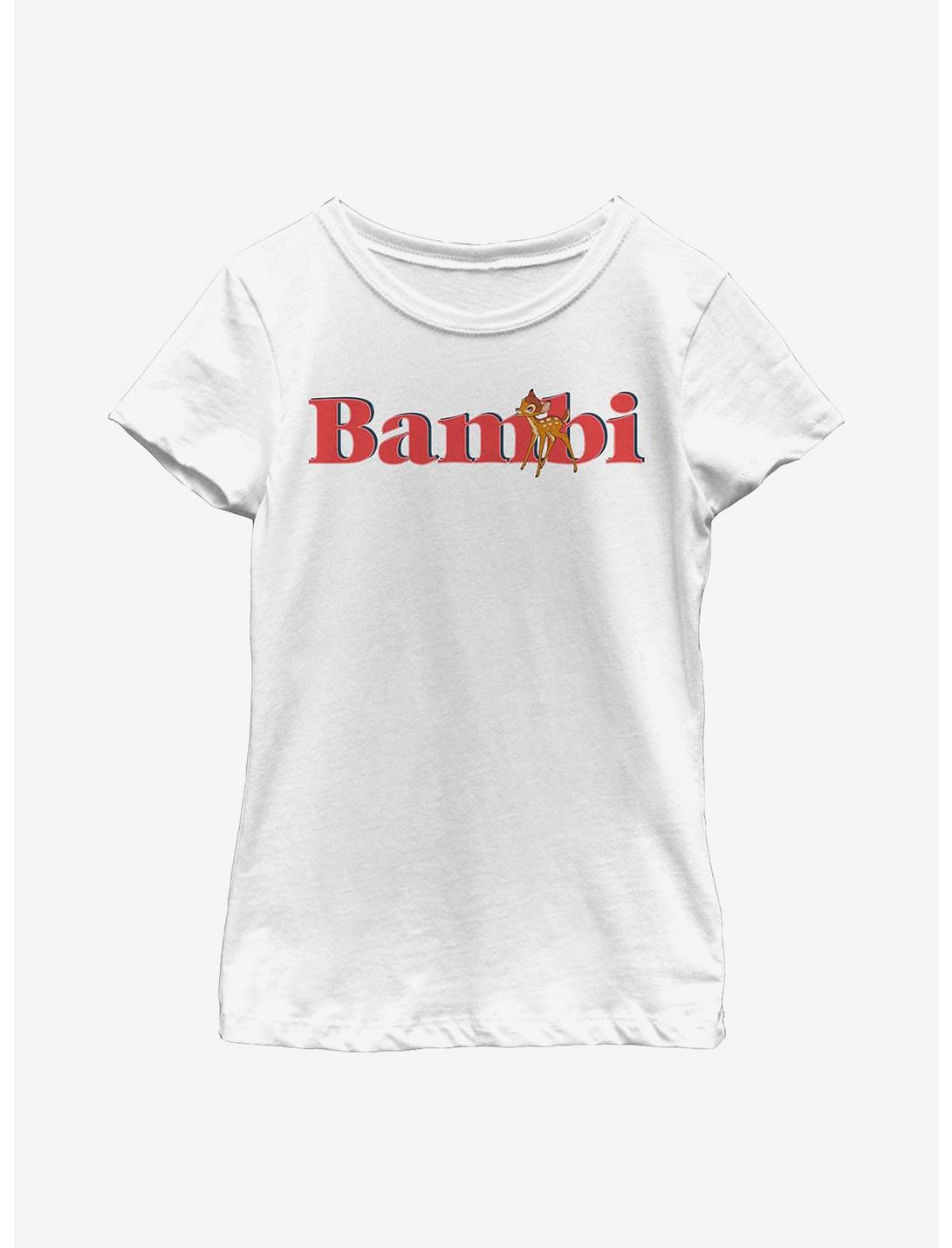 Disney Bambi Dream Big Youth Girls T-Shirt, WHITE, hi-res