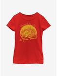 Disney Bambi Friend To Animals Youth Girls T-Shirt, RED, hi-res
