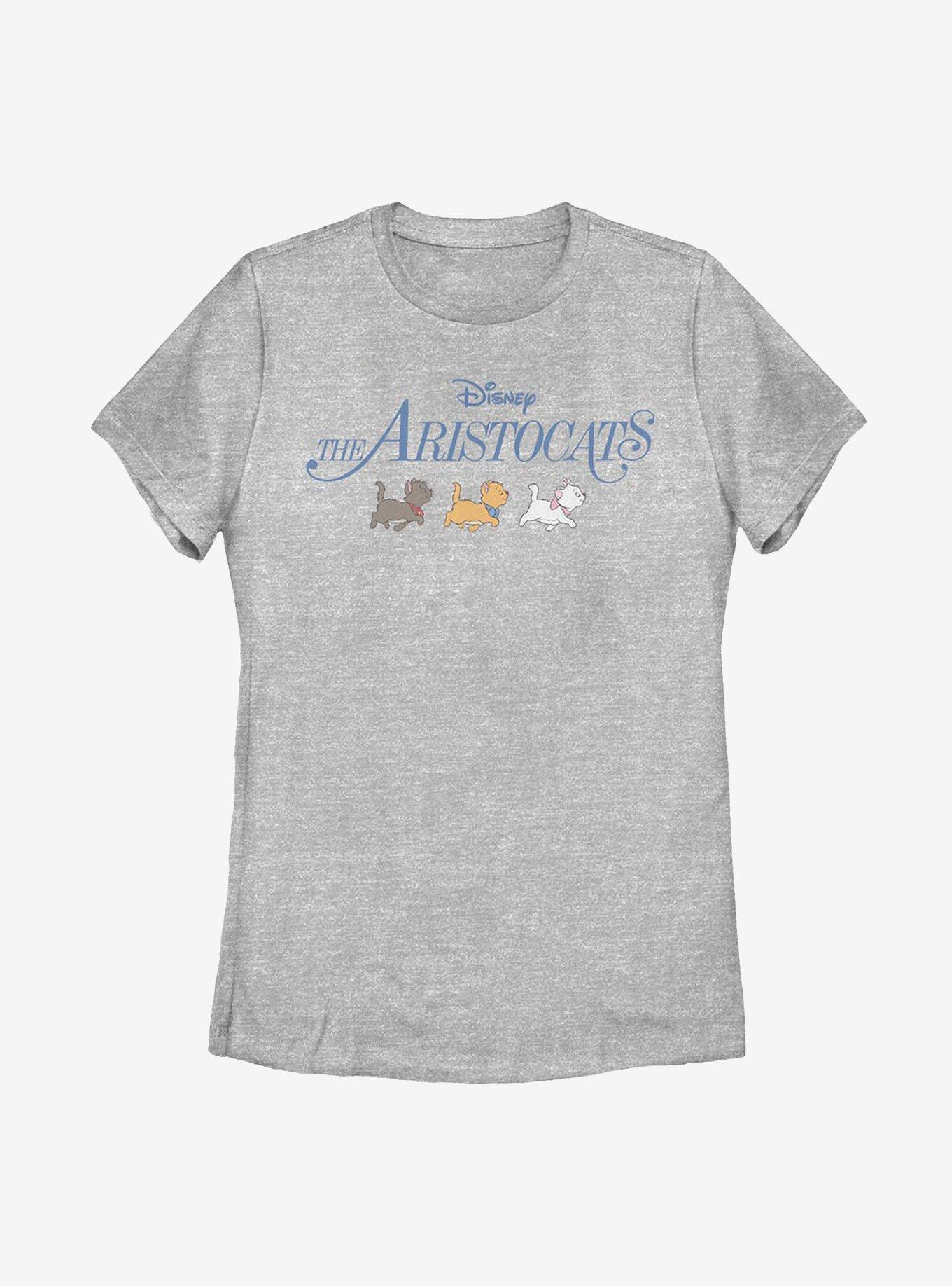 Disney The Aristocats Kitten Walk Logo Womens T-Shirt, , hi-res