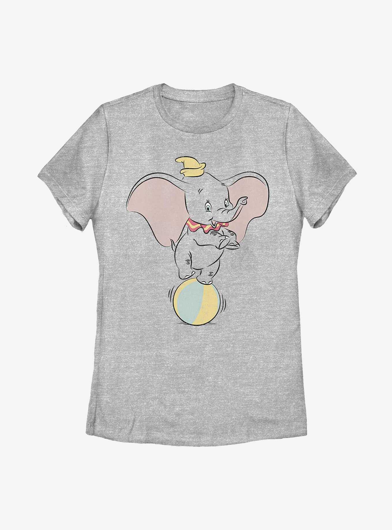 Disney Dumbo Ball Pose Womens T-Shirt, , hi-res