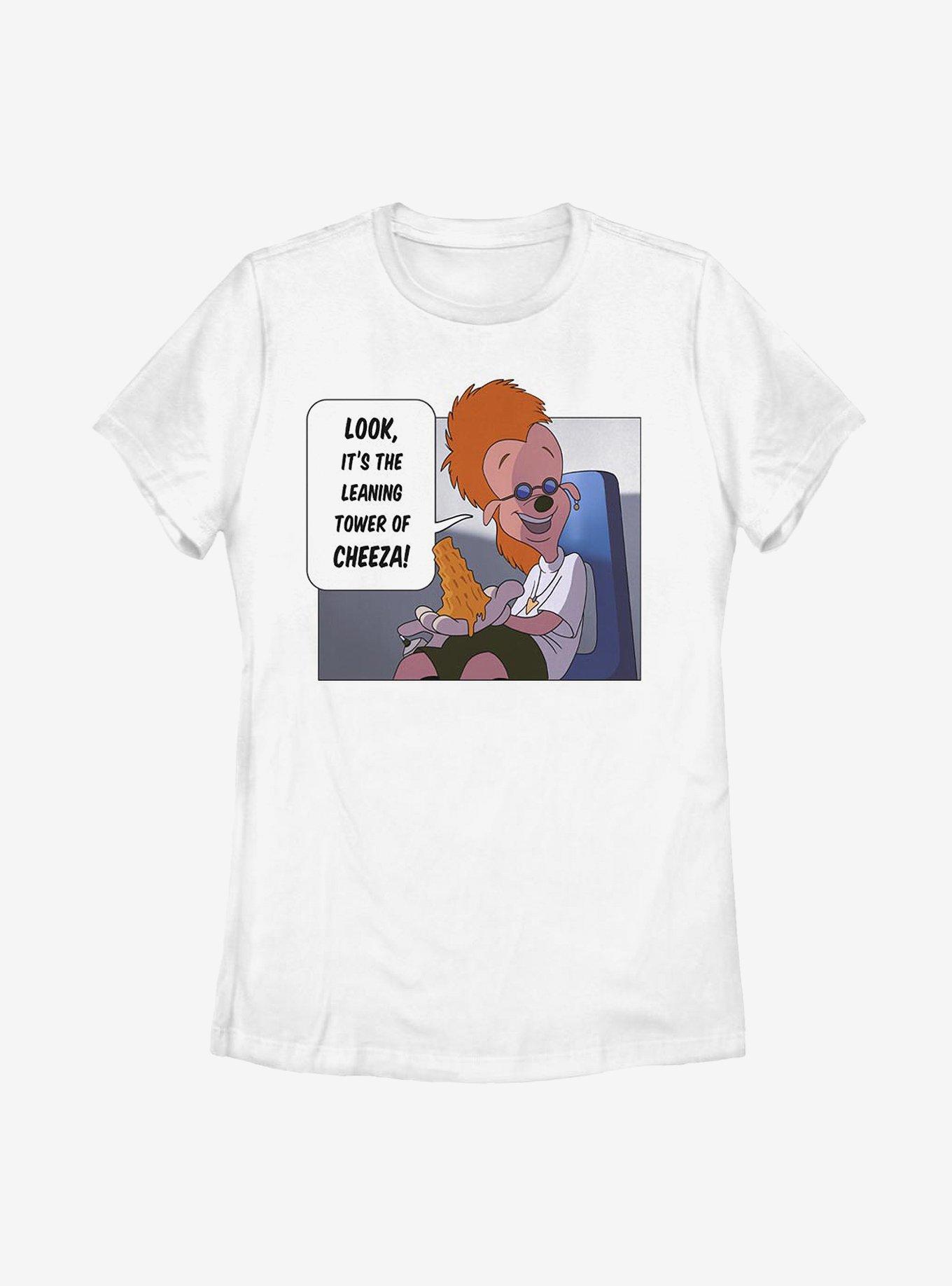 Disney A Goofy Movie Tower Of Cheeza Womens T-Shirt, , hi-res