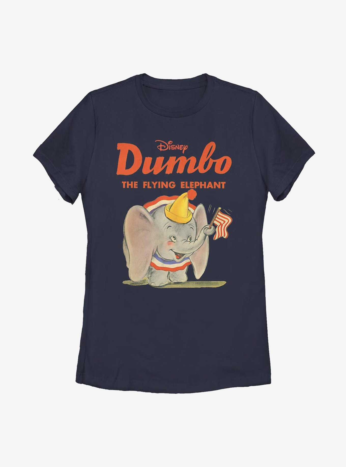 Disney Dumbo Classic Art Womens T-Shirt, , hi-res