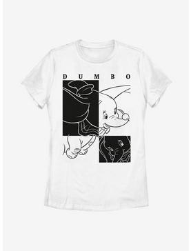Disney Dumbo Contrast Womens T-Shirt, , hi-res