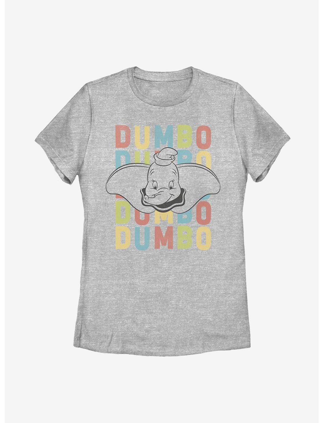 Disney Dumbo Face Womens T-Shirt, ATH HTR, hi-res