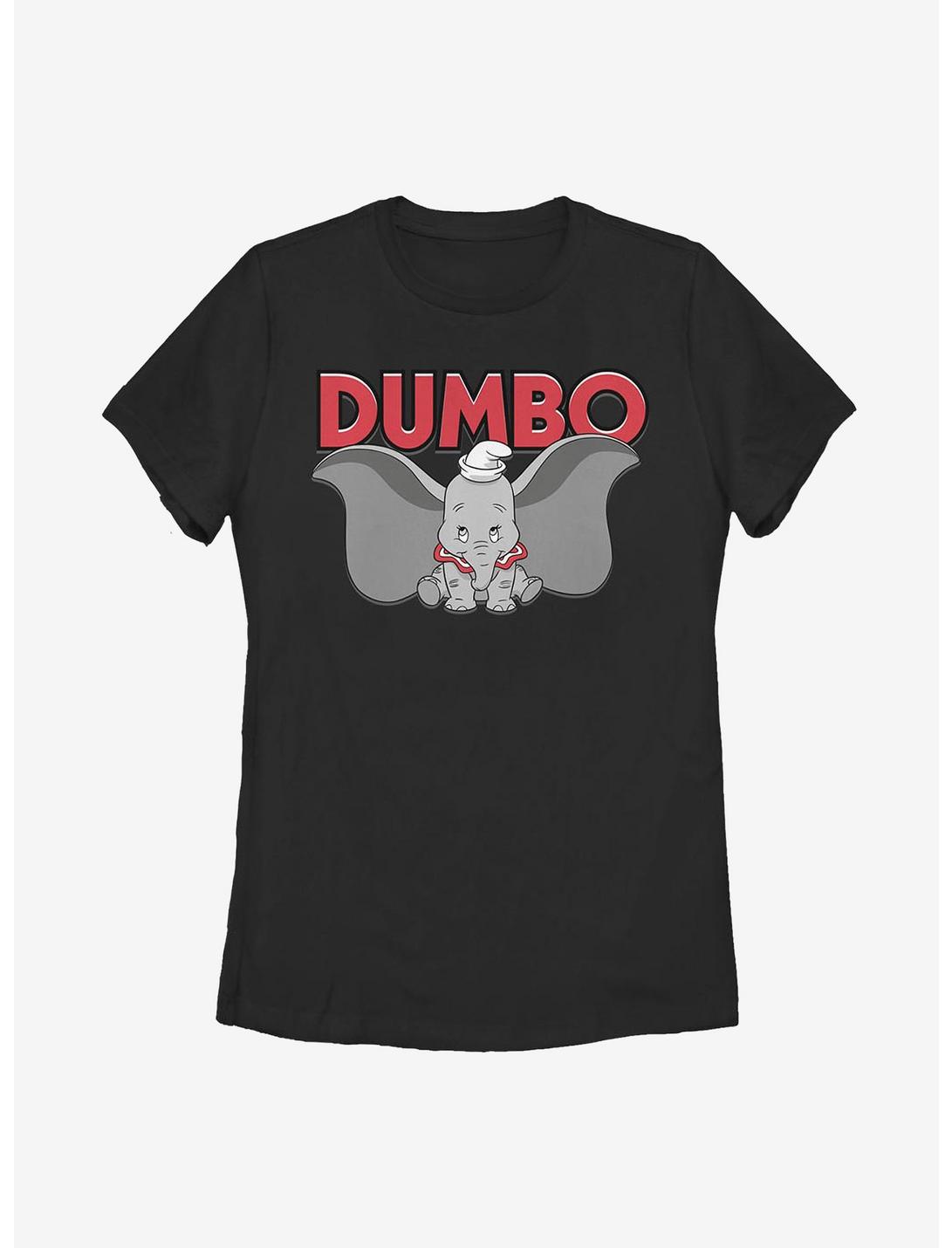 Disney Dumbo Meet Dumbo Womens T-Shirt, BLACK, hi-res