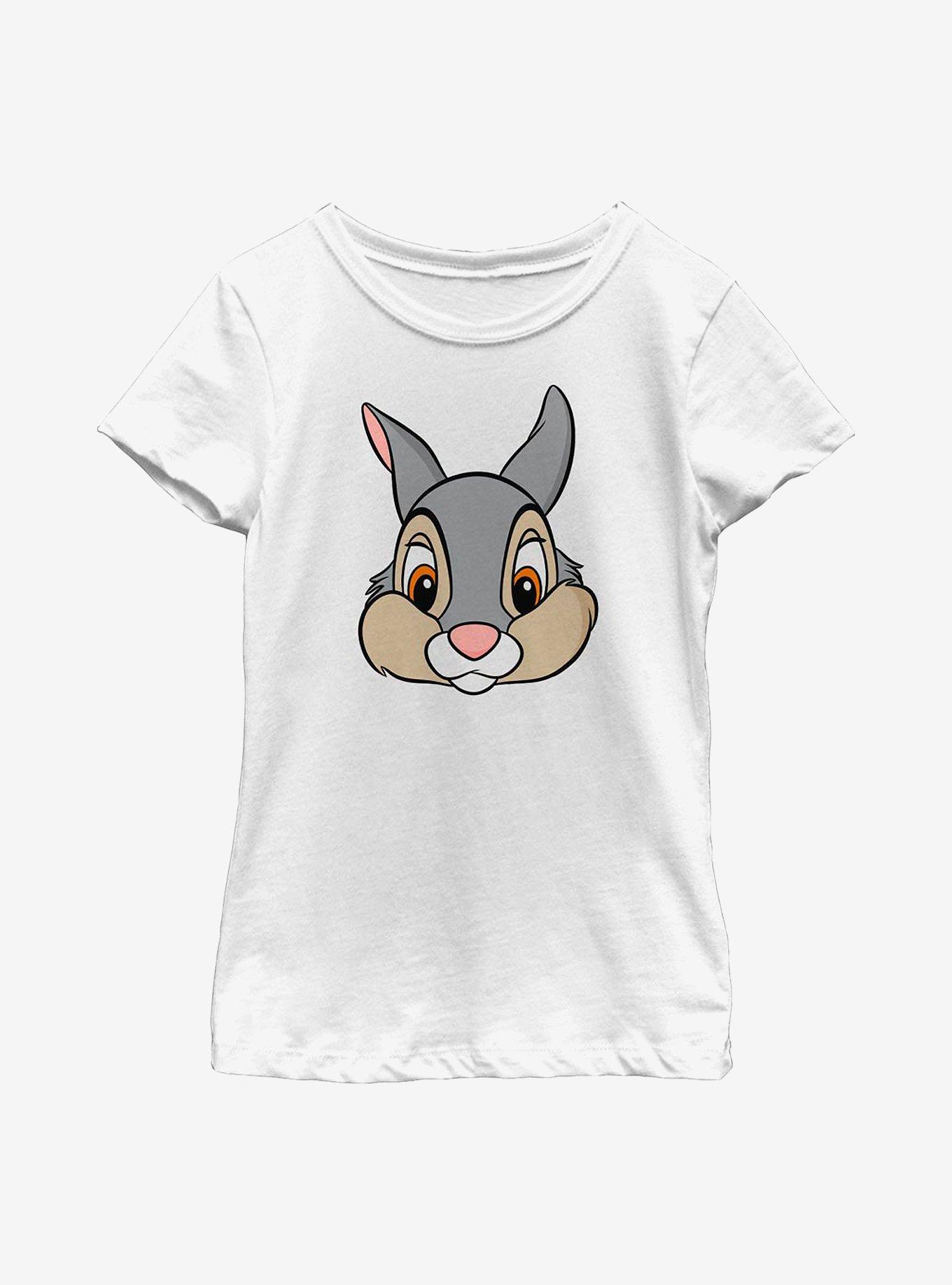 Disney Bambi Thumper Big Face Youth Girls T-Shirt, , hi-res