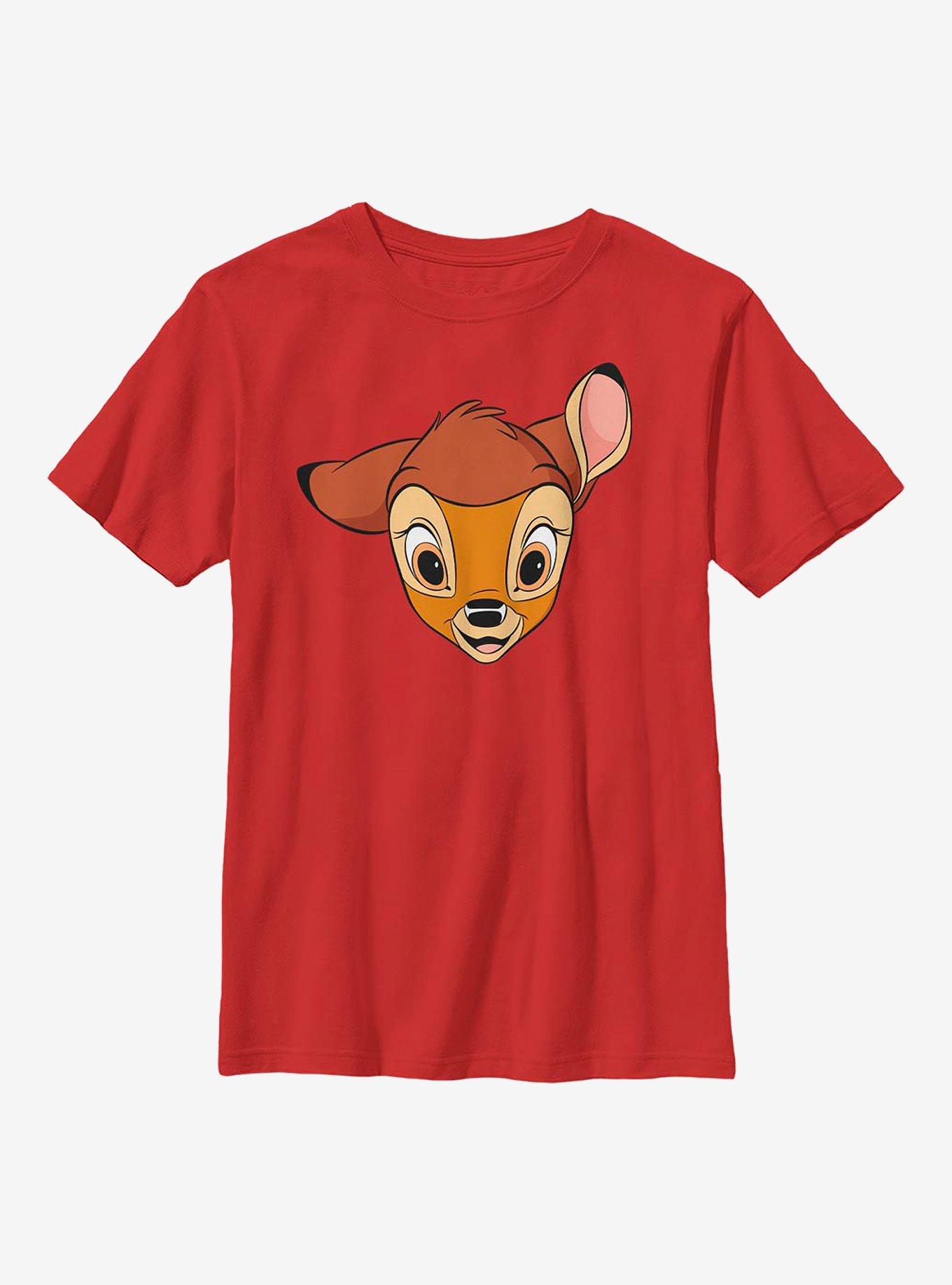 Disney Bambi Big Face Youth T-Shirt, , hi-res