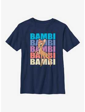 Disney Bambi Name Stacked Youth T-Shirt, , hi-res
