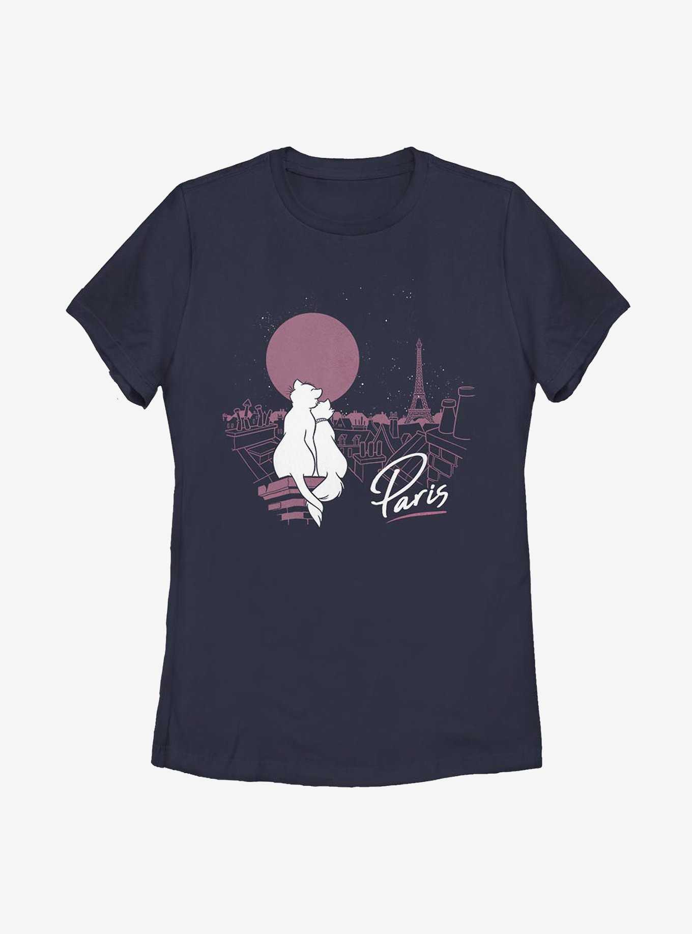 Disney The Aristocats Together In Paris Womens T-Shirt, , hi-res