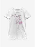Disney The Aristocats A Lady Youth Girls T-Shirt, WHITE, hi-res