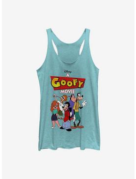 Disney A Goofy Movie Logo Group Womens Tank Top, TAHI BLUE, hi-res
