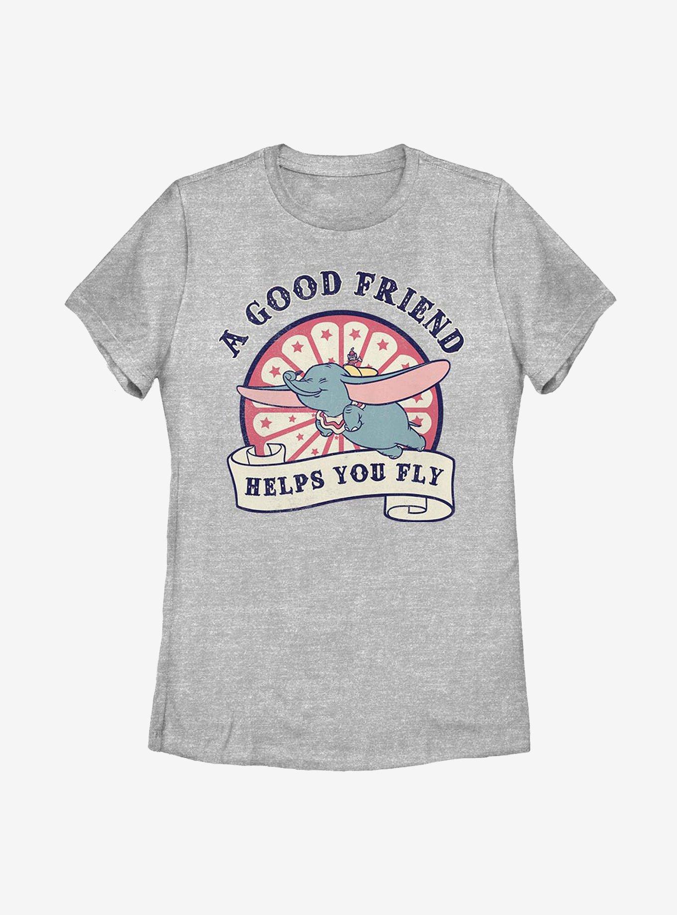 Disney Dumbo Friends Help You Fly Womens T-Shirt, , hi-res