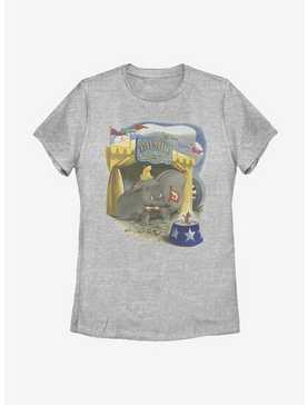 Disney Dumbo Illustrated Elephant Womens T-Shirt, , hi-res