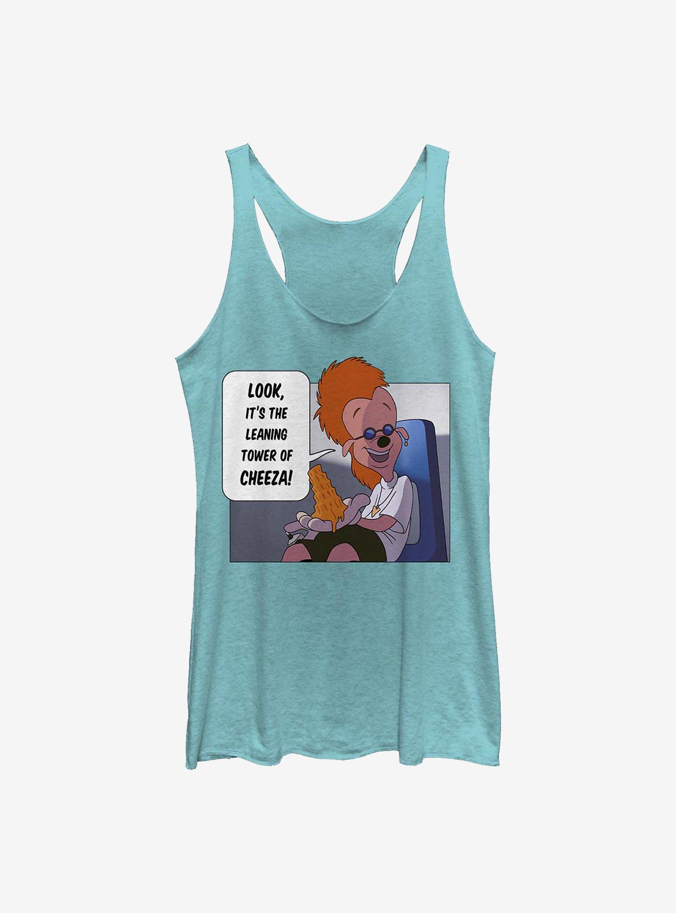 Disney A Goofy Movie Tower Of Cheeza Womens Tank Top, , hi-res