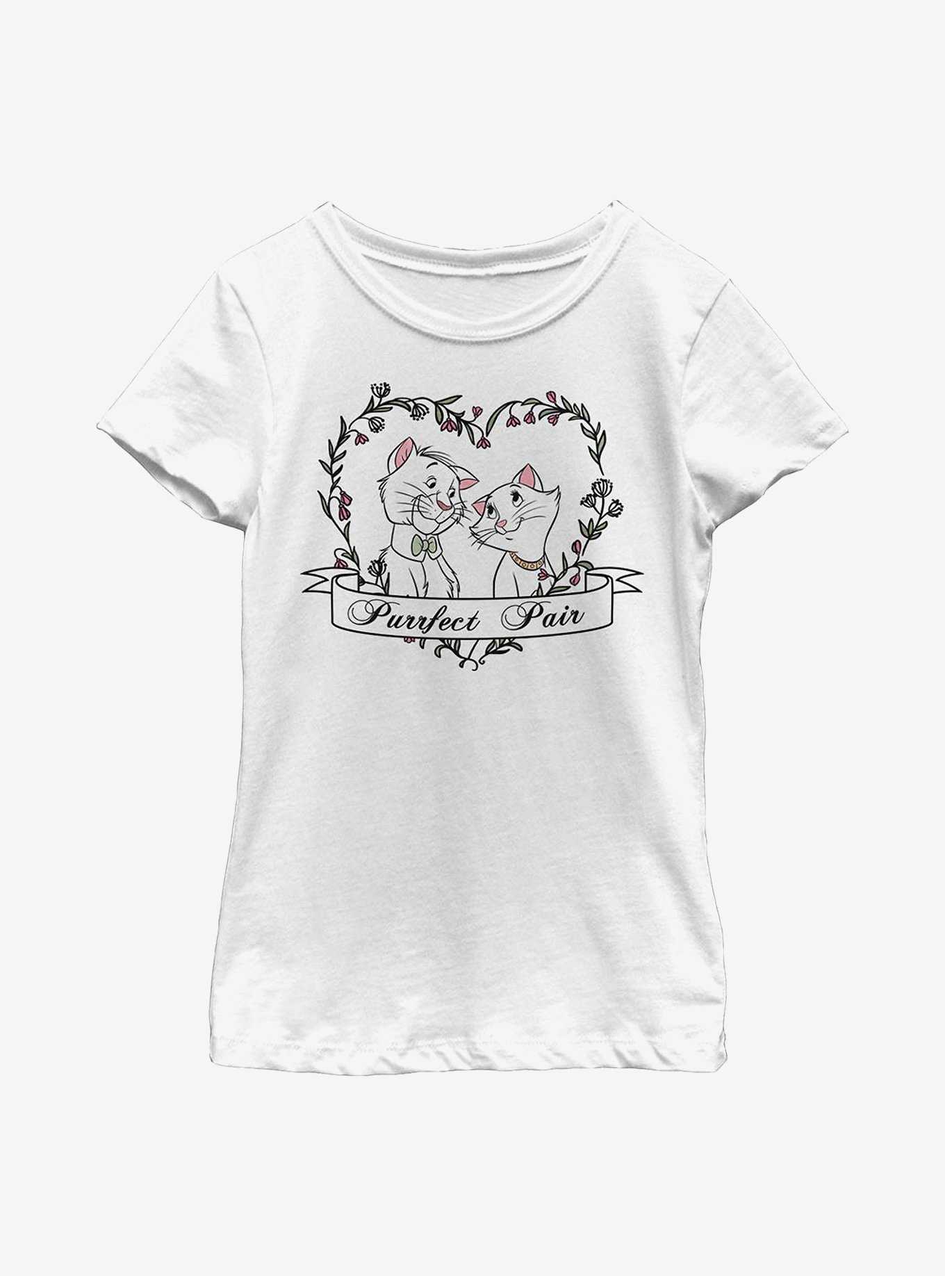 Disney The Aristocats Duchess And O'Malley Purrfect Youth Girls T-Shirt, , hi-res