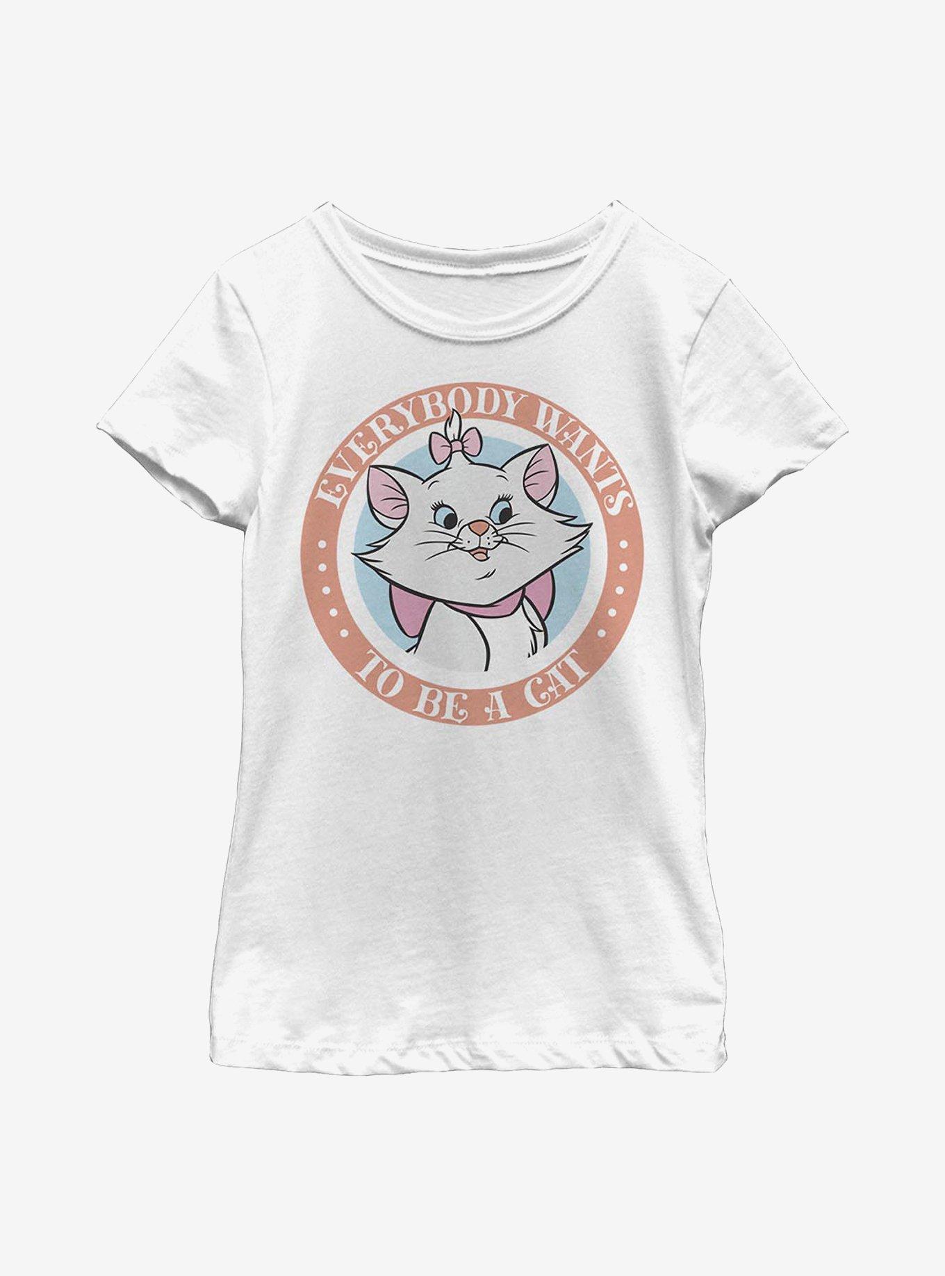 Disney The Aristocats Finish Fights Youth Girls T-Shirt, , hi-res