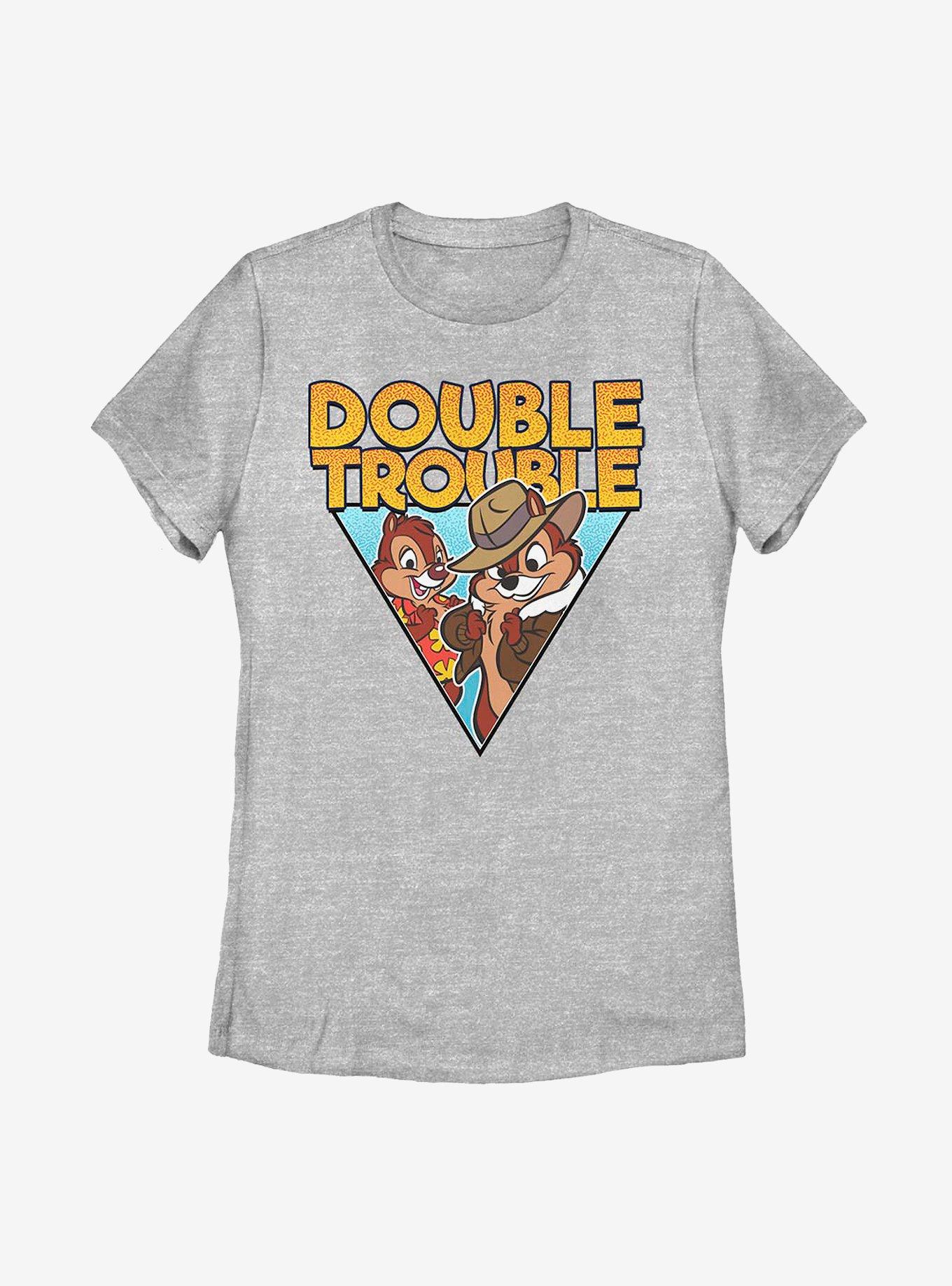 Disney Chip And Dale Rescue Rangers Buddy Tee L Womens T-Shirt, ATH HTR, hi-res