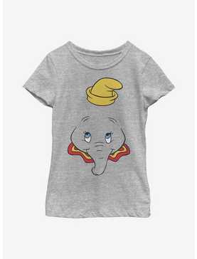 Disney Dumbo Big Face Youth Girls T-Shirt, , hi-res