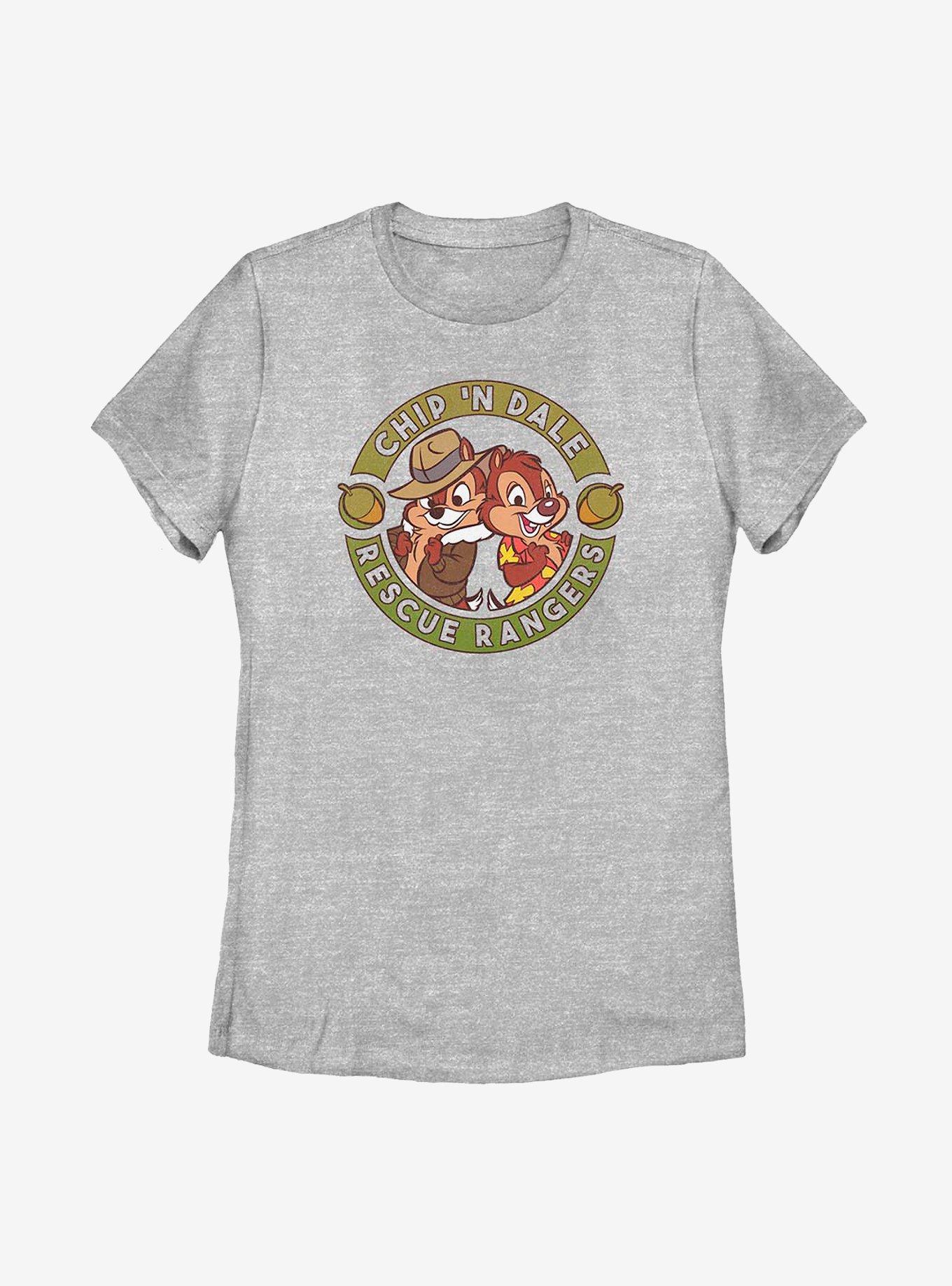 Disney Chip And Dale Rescue Rangers Badge Womens T-Shirt, , hi-res