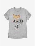 Disney Bambi Friends Womens T-Shirt, ATH HTR, hi-res