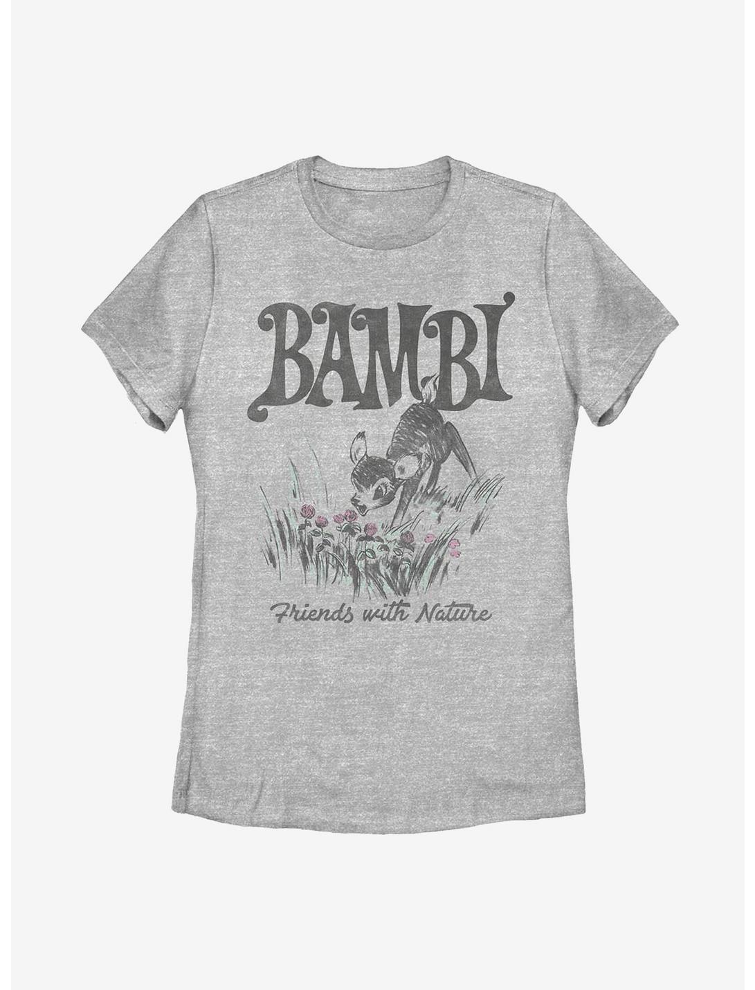 Disney Bambi Nature Womens T-Shirt, ATH HTR, hi-res