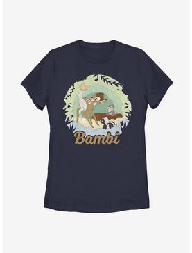 Disney Bambi Papercut Womens T-Shirt, , hi-res