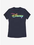 Disney Classic Rainbow Fill Womens T-Shirt, NAVY, hi-res