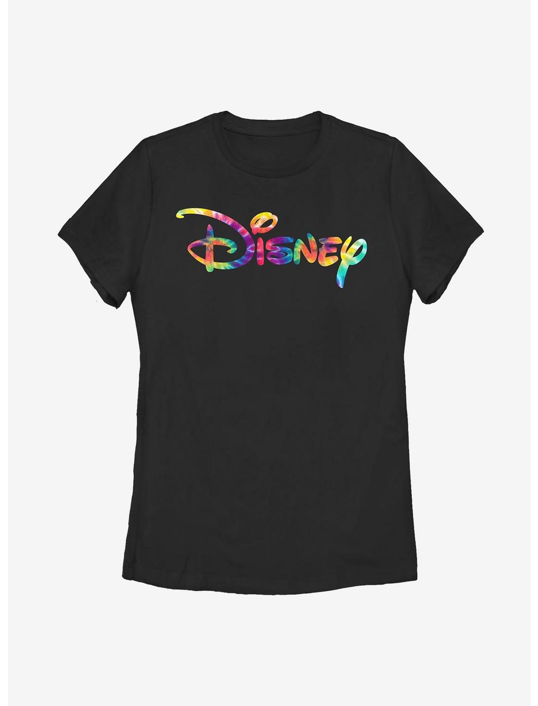 Disney Classic Tie Dye Fill Womens T-Shirt, BLACK, hi-res