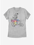 Disney Donald Duck Tie Dye Donald Womens T-Shirt, ATH HTR, hi-res