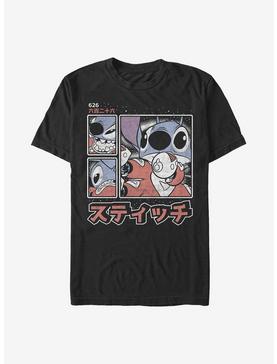 Disney Lilo And Stitch Japanese Text T-Shirt, , hi-res