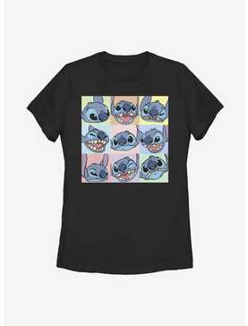 Disney Lilo And Stitch Nine Box Stitch Womens T-Shirt, , hi-res