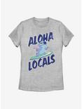 Disney Lilo And Stitch Aloha Locals Womens T-Shirt, ATH HTR, hi-res