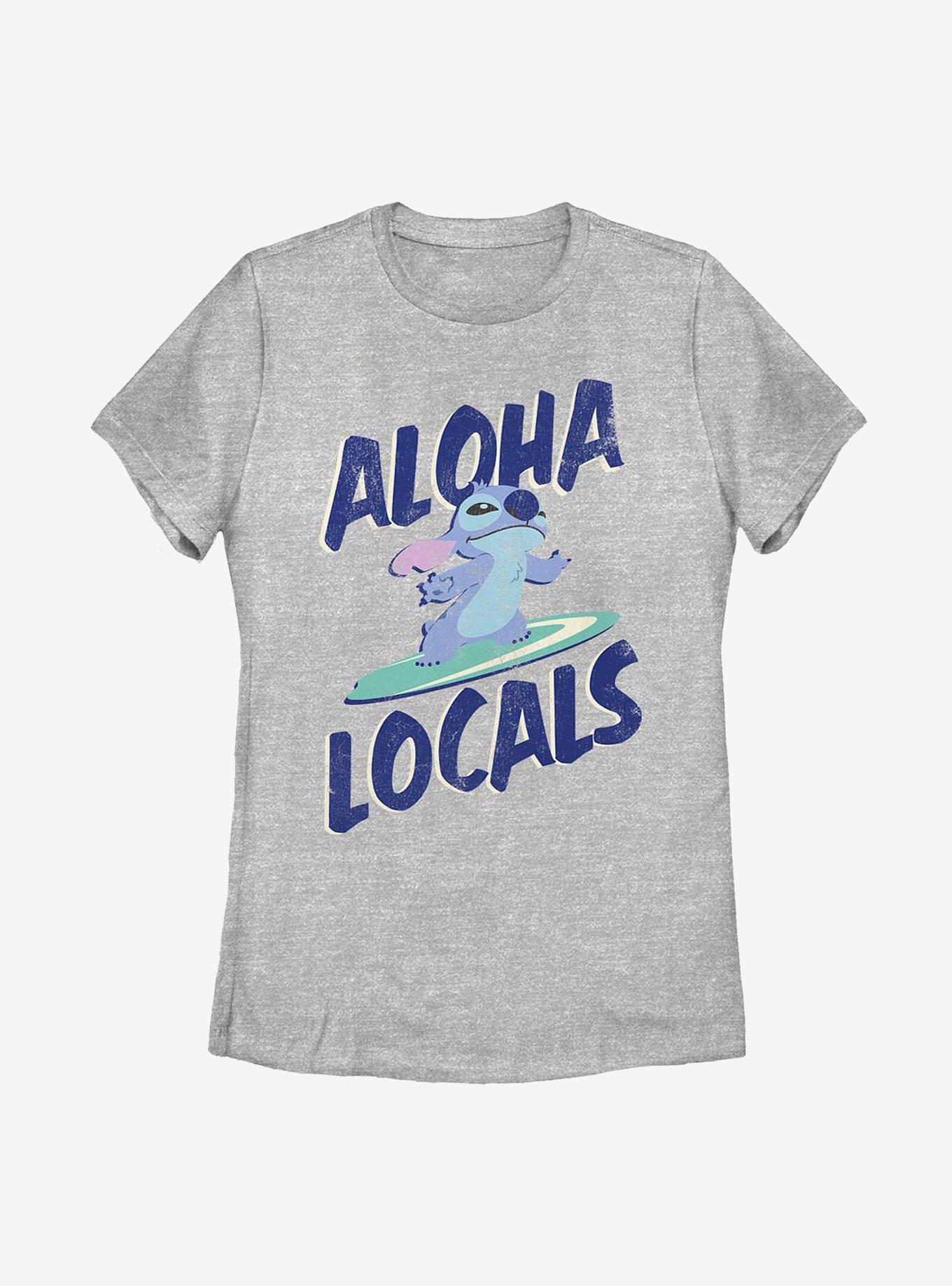 Disney Lilo And Stitch Aloha Locals Womens T-Shirt, , hi-res