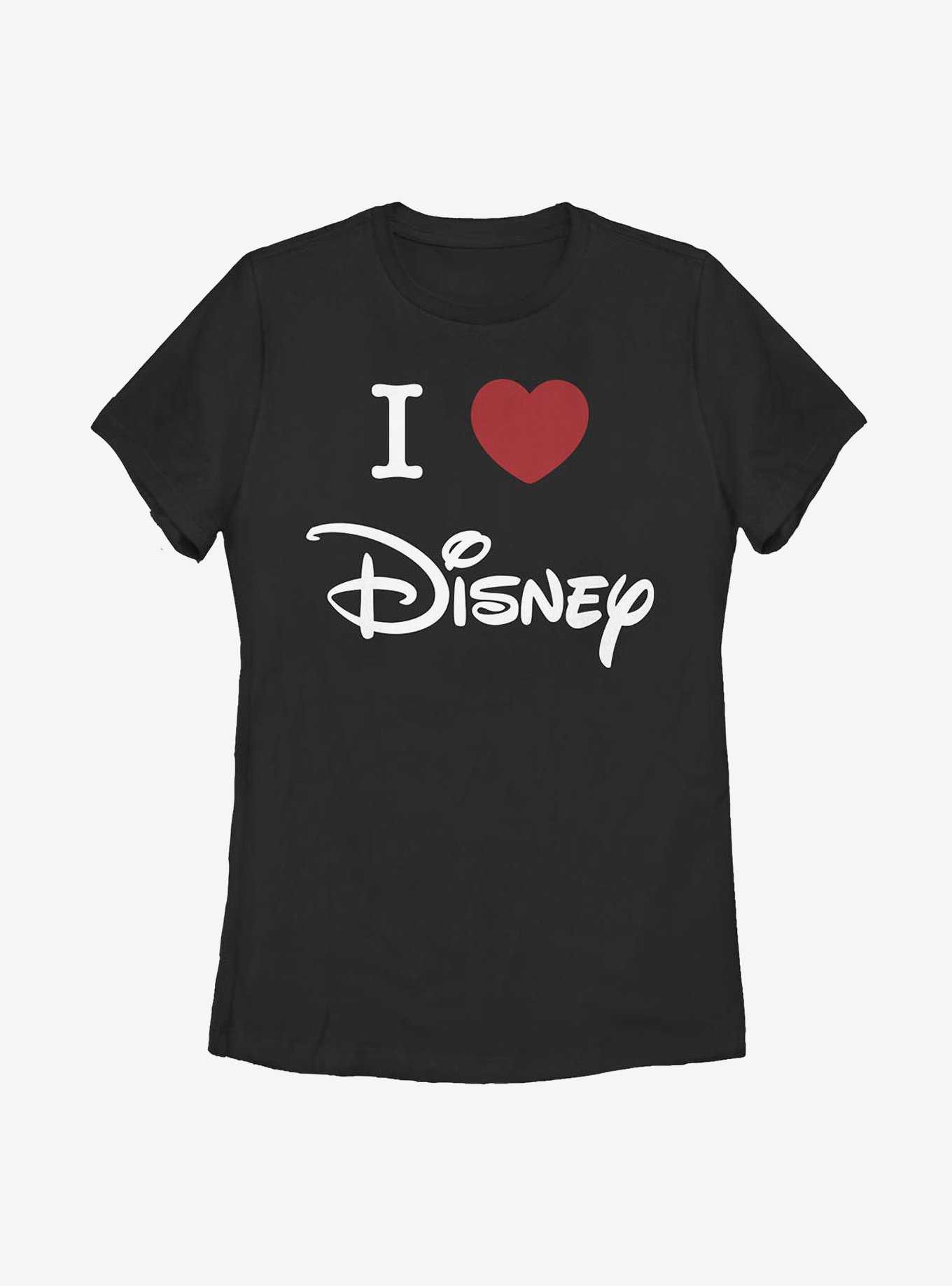 Disney Classic I Heart Disney Womens T-Shirt, , hi-res