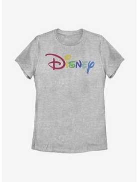 Disney Classic Rainbow Script Womens T-Shirt, , hi-res