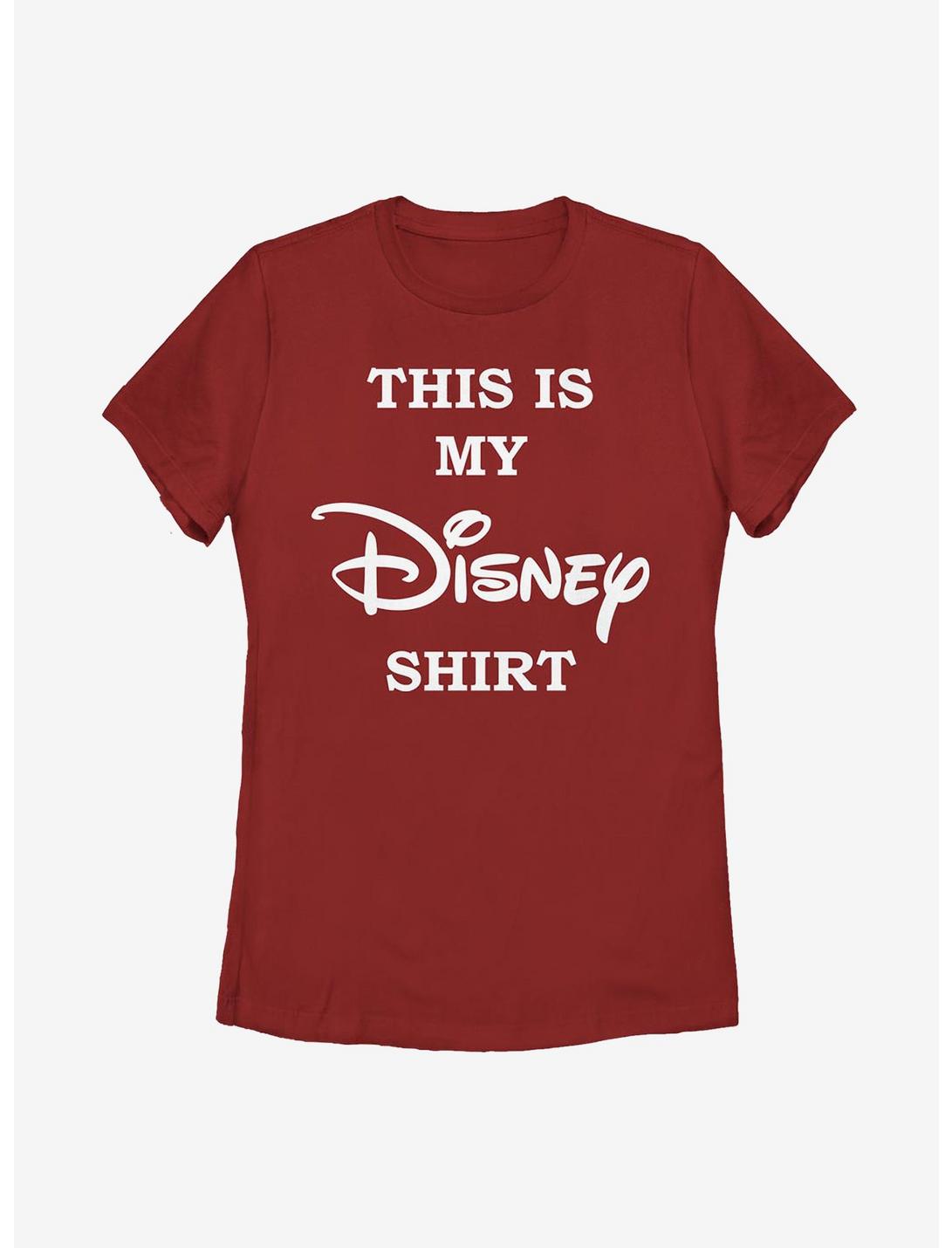 Disney Classic My Disney Shirt Womens T-Shirt, RED, hi-res