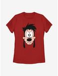 Disney A Goofy Movie Max Son Big Face Womens T-Shirt, RED, hi-res