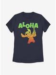 Disney Lilo And Stitch Aloha Womens T-Shirt, NAVY, hi-res