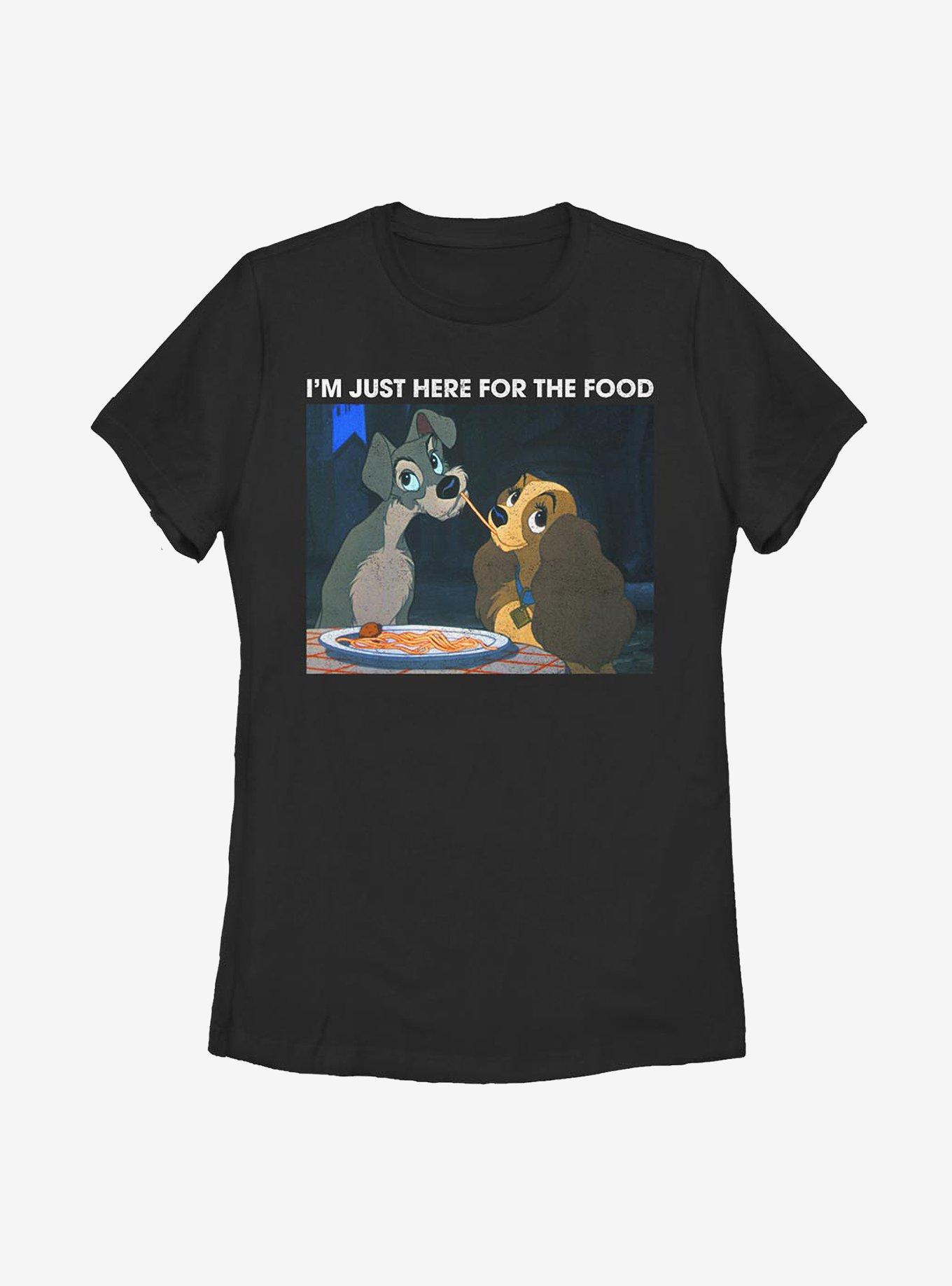 ★WAIKEI★ Lady and the Tramp Printed Short Sleeve T-Shirt C 14462794_hi