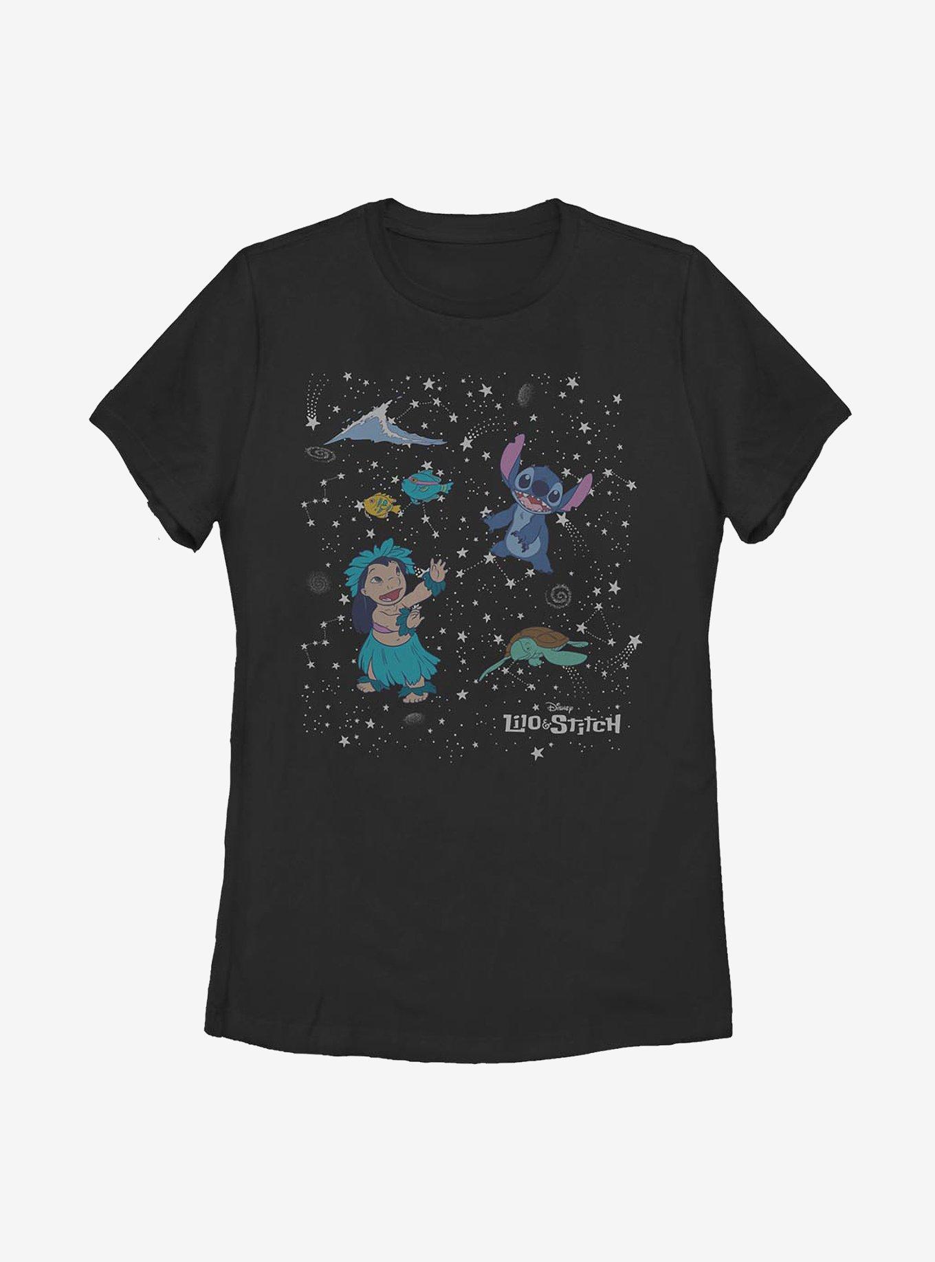 Disney Lilo And Stitch Constellation Friends Womens T-Shirt, , hi-res