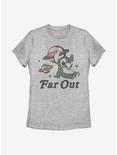 Disney Lilo And Stitch Far Out Stitch Womens T-Shirt, ATH HTR, hi-res