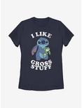 Disney Lilo And Stitch I Like Gross Stuff Womens T-Shirt, NAVY, hi-res