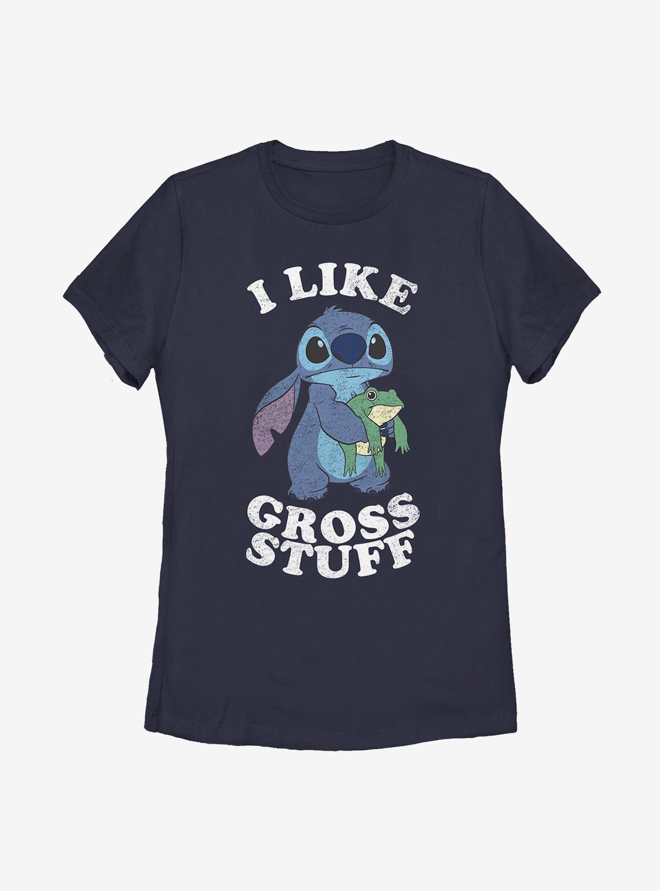 Disney Lilo And Stitch I Like Gross Stuff Womens T-Shirt, , hi-res