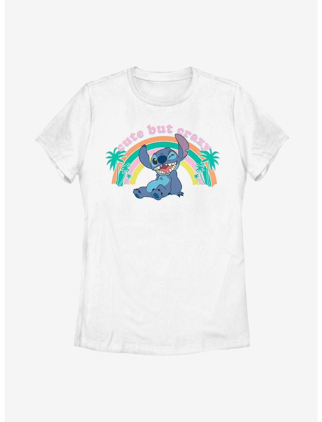 Disney Lilo And Stitch Kawaii Stitch Womens T-Shirt, WHITE, hi-res