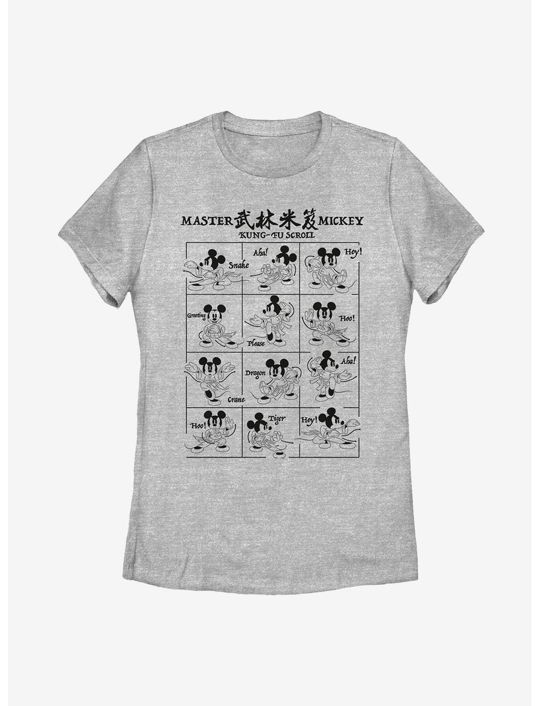 Disney Mickey Mouse Kung Fu Mickey Womens T-Shirt, ATH HTR, hi-res